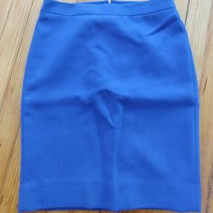Wool J Crew No 2 pencil skirt